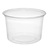 Vegware PLA Round Deli Container Round Clear 12OZ (Case 500)