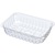 Single Cavity Food Produce Tray Soak Pad Clear 238x166MM (Case 184)
