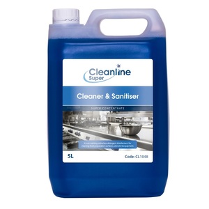 Cleanline Super Cleaner & Sanitiser Super Concentrate 5 Litre