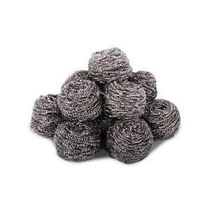 CleanWorks Stainless Steel Scourer (Pack 10)