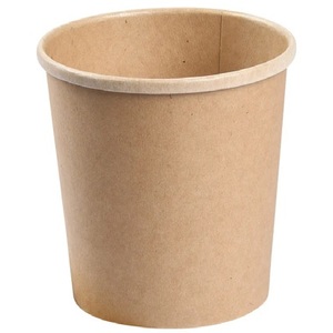 Kraft PE Lined Soup Container 8OZ/227ML (Case 500)